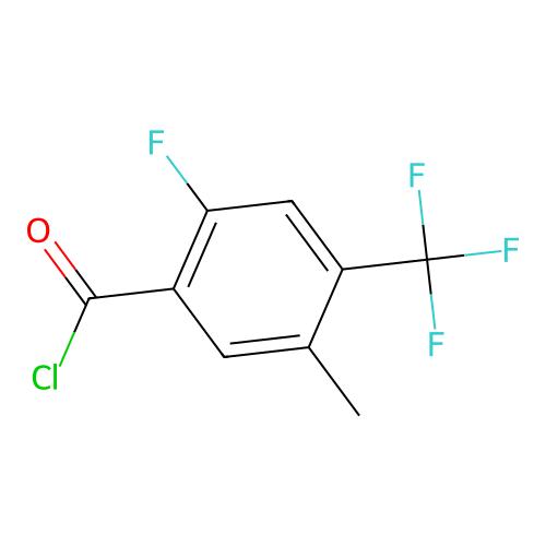 2-Fluoro-5-methyl-4-(trifluoromethyl)benzoyl chloride，1323966-18-2，≥95%，阿拉丁产品图