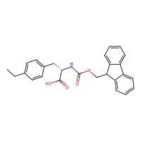 (S)-2-((((9H-Fluoren-9-yl)methoxy)carbonyl)amino)-3-(4-ethylphenyl)propanoic acid，204384-72-5，≥98%，阿拉丁