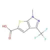 1-Methyl-3-(trifluoromethyl)-1H-thieno[2,3-c]pyrazole-5-carboxylic acid，338982-15-3，≥95%，阿拉丁