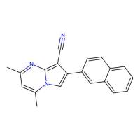 2,4-Dimethyl-7-(2-naphthyl)pyrrolo[1,2-a]pyrimidine-8-carbonitrile，338400-99-0，阿拉丁