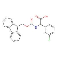 2-(3-chlorophenyl)-2-((((9H-fluoren-9-yl)methoxy)carbonyl)amino)acetic acid,339208-90-1,≥98%,阿拉丁