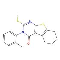 3-(2-methylphenyl)-2-(methylsulfanyl)-5,6,7,8-tetrahydro[1]benzothieno[2,3-d]pyrimidin-4(3H)-one，378753-08-3，阿拉丁