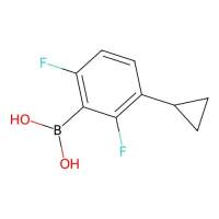 3-Cyclopropyl-2,6-difluorophenylboronic acid，1451393-02-4，≥98%，阿拉丁