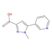 1-methyl-5-(pyridin-3-yl)-1H-pyrazole-3-carboxylic acid,1225882-19-8,≥98%,阿拉丁