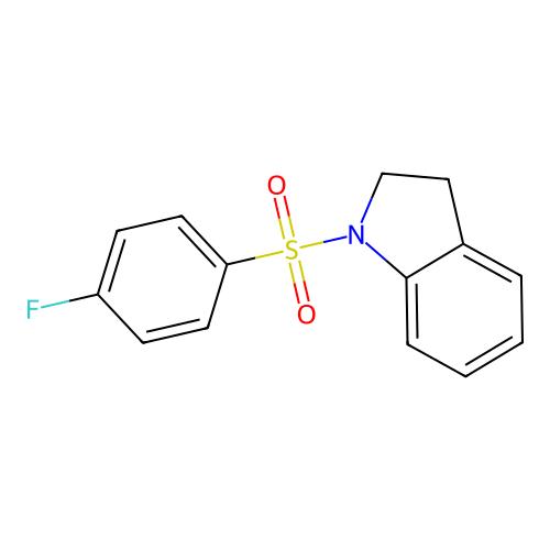 1-(4-Fluorophenyl)sulfonyl-2,3-dihydroindole,314054-14-3,阿拉丁产品图