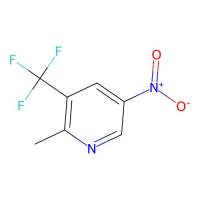 2-Methyl-5-nitro-3-(trifluoromethyl)pyridine，1824299-76-4，≥95%，阿拉丁