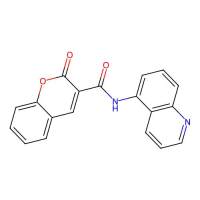 2-oxo-N-(quinolin-5-yl)-2H-chromene-3-carboxamide,301681-75-4,阿拉丁