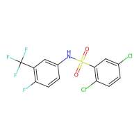 ((2,5-Dichlorophenyl)sulfonyl)(4-fluoro-3-(trifluoromethyl)phenyl)amine,497060-37-4,≥90%,阿拉丁