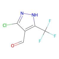 3-Chloro-5-(trifluoromethyl)-1H-pyrazole-4-carbaldehyde,154357-44-5,≥95%,阿拉丁