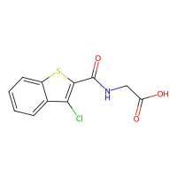 2-((3-Chloro-1-benzothiophen-2-yl)formamido)acetic acid,216985-67-0,≥95%,阿拉丁