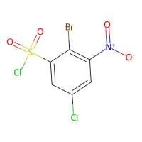 2-Bromo-5-chloro-3-nitrobenzene-1-sulfonyl chloride，1340462-42-1，≥95%，阿拉丁