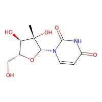 1-((2R,3S,4R,5R)-3,4-dihydroxy-5-(hydroxymethyl)-3-methyltetrahydrofuran-2-yl)pyrimidine-2,4(1H,3H)-dione，114262-49-6，≥95%，阿拉丁