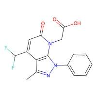 2-(4-(Difluoromethyl)-3-methyl-6-oxo-1-phenyl-1H-pyrazolo[3,4-b]pyridin-7(6H)-yl)acetic acid，1018052-39-5，≥97%，阿拉丁