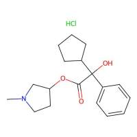 1-Methylpyrrolidin-3-yl 2-cyclopentyl-2-hydroxy-2-phenylacetate hydrochloride,13118-10-0,≥95%,阿拉丁