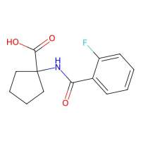 1-(2-Fluorobenzamido)cyclopentanecarboxylic acid,912771-20-1,≥95%,阿拉丁
