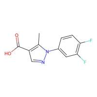 1-(3,4-difluorophenyl)-5-methyl-1H-pyrazole-4-carboxylic acid,288252-20-0,≥98%,阿拉丁