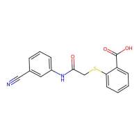 2-({[(3-Cyanophenyl)carbamoyl]methyl}sulfanyl)benzoic acid，850020-92-7，≥95%，阿拉丁