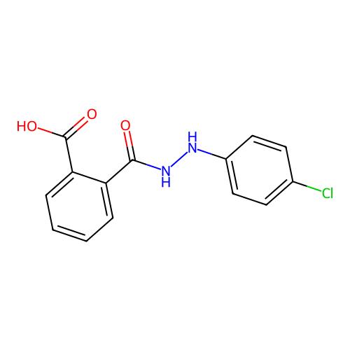2-{[2-(4-Chlorophenyl)hydrazino]carbonyl}benzenecarboxylic acid，109187-07-7，≥90%，阿拉丁产品图