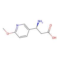 (S)-3-Amino-3-(6-methoxypyridin-3-yl)propanoic acid,877119-70-5,≥98%,阿拉丁