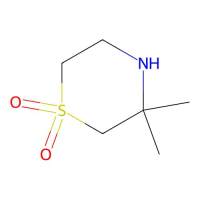 3,3-Dimethylthiomorpholine 1,1-dioxide,1272670-08-2,≥95%,阿拉丁