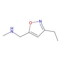 1-(3-Ethyl-1,2-oxazol-5-yl)-N-methylmethanamine，942519-63-3，阿拉丁