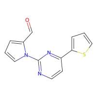 1-[4-(2-thienyl)-2-pyrimidinyl]-1H-pyrrole-2-carbaldehyde，855308-68-8，≥98%，阿拉丁