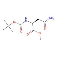 (S)-Methyl 4-amino-2-((tert-butoxycarbonyl)amino)-4-oxobutanoate，124842-28-0，≥97%，阿拉丁