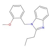 1-[(2-Methoxyphenyl)methyl]-2-propylbenzimidazole，488110-64-1，阿拉丁