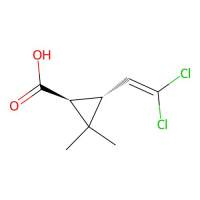 (1S,3R)-3-(2,2-dichlorovinyl)-2,2-dimethylcyclopropanecarboxylic acid,55701-09-2,≥95%,阿拉丁