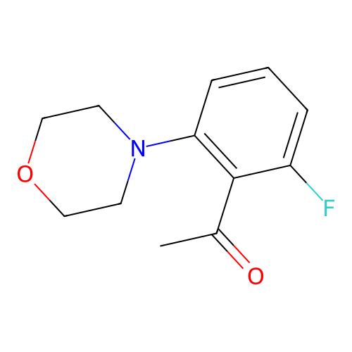 1-[2-Fluoro-6-(morpholin-4-yl)phenyl]ethan-1-one，1019569-01-7，≥98%，阿拉丁产品图
