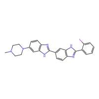 ortho-iodoHoechst 33258,158013-41-3,Moligand™, 10 mM in DMSO,阿拉丁