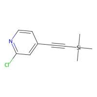 2-Chloro-4-(2-(trimethylsilyl)ethynyl)pyridine,499193-57-6,≥97%,阿拉丁