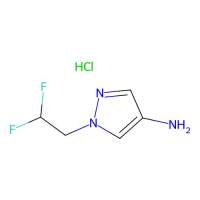 1-(2,2-difluoroethyl)-1H-pyrazol-4-amine hydrochloride，1197231-23-4，≥95%，阿拉丁