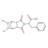 2-(5,6-dibromo-1,3-dioxooctahydro-2H-4,7-methanoisoindol-2-yl)-3-phenylpropanoic acid,386702-34-7,阿拉丁
