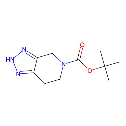 3,4,6,7-Tetrahydro-[1,2,3]triazolo[4,5-c]pyridine-5-carboxylic acid tert-butyl ester，1251016-63-3，≥95%，阿拉丁产品图