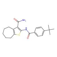 2-(4-(tert-butyl)benzamido)-5,6,7,8-tetrahydro-4H-cyclohepta[b]thiophene-3-carboxamide，352684-71-0，阿拉丁