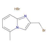 2-(Bromomethyl)-5-methylimidazo(1,2-a)pyridine hydrobromide，125040-56-4，≥95%，阿拉丁