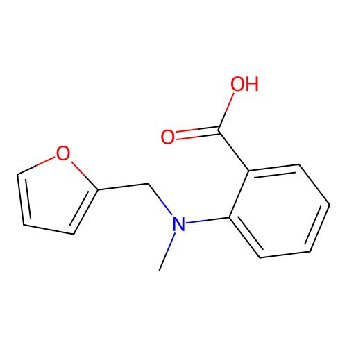 2-[(Furan-2-ylmethyl)(methyl)amino]benzoic acid，1156524-53-6，≥95%，阿拉丁产品图