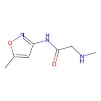 2-(methylamino)-N-(5-methylisoxazol-3-yl)acetamide,875159-84-5,≥95%,阿拉丁