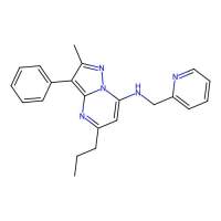 2-methyl-3-phenyl-5-propyl-N-(pyridin-2-ylmethyl)pyrazolo[1,5-a]pyrimidin-7-amine，896841-64-8，阿拉丁