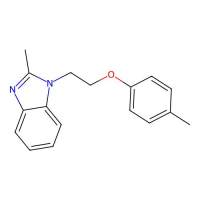 2-Methyl-1-[2-(4-methylphenoxy)ethyl]benzimidazole，333769-99-6，阿拉丁