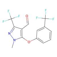 1-Methyl-3-(trifluoromethyl)-5-[3-(trifluoromethyl)phenoxy]-1h-pyrazole-4-carbaldehyde，158712-22-2，阿拉丁