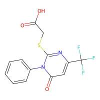 2-{[6-Oxo-1-phenyl-4-(trifluoromethyl)-1,6-dihydro-2-pyrimidinyl]sulfanyl}acetic acid，685109-28-8，≥90%，阿拉丁