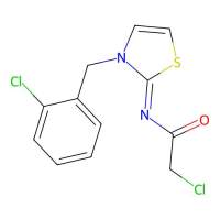 2-chloro-N-{3-[(2-chlorophenyl)methyl]-2,3-dihydro-1,3-thiazol-2-ylidene}acetamide，732291-40-6，≥95%，阿拉丁