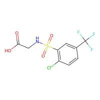 2-[2-Chloro-5-(trifluoromethyl)benzenesulfonamido]acetic acid，732291-51-9，≥95%，阿拉丁