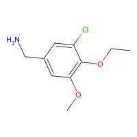 (3-Chloro-4-ethoxy-5-methoxyphenyl)methanamine,938004-61-6,≥98%,阿拉丁