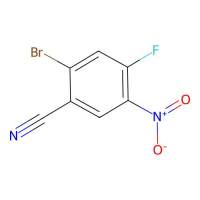 2-Bromo-4-fluoro-5-nitrobenzonitrile，1379371-66-0，阿拉丁