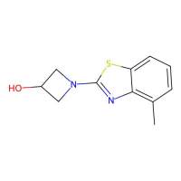 1-(4-Methylbenzo[d]thiazol-2-yl)azetidin-3-ol，1421509-29-6，≥98%，阿拉丁