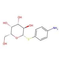 (2S,3R,4S,5R,6R)-2-(4-aminophenyl)sulfanyl-6-(hydroxymethyl)oxane-3,4,5-triol，29558-05-2，阿拉丁