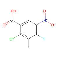 2-Chloro-4-fluoro-3-methyl-5-nitrobenzoic acid,173315-56-5,≥97%,阿拉丁
